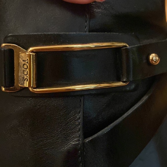 Tod's Women's Black Platform Ankle Boots - Picture 5 of 9